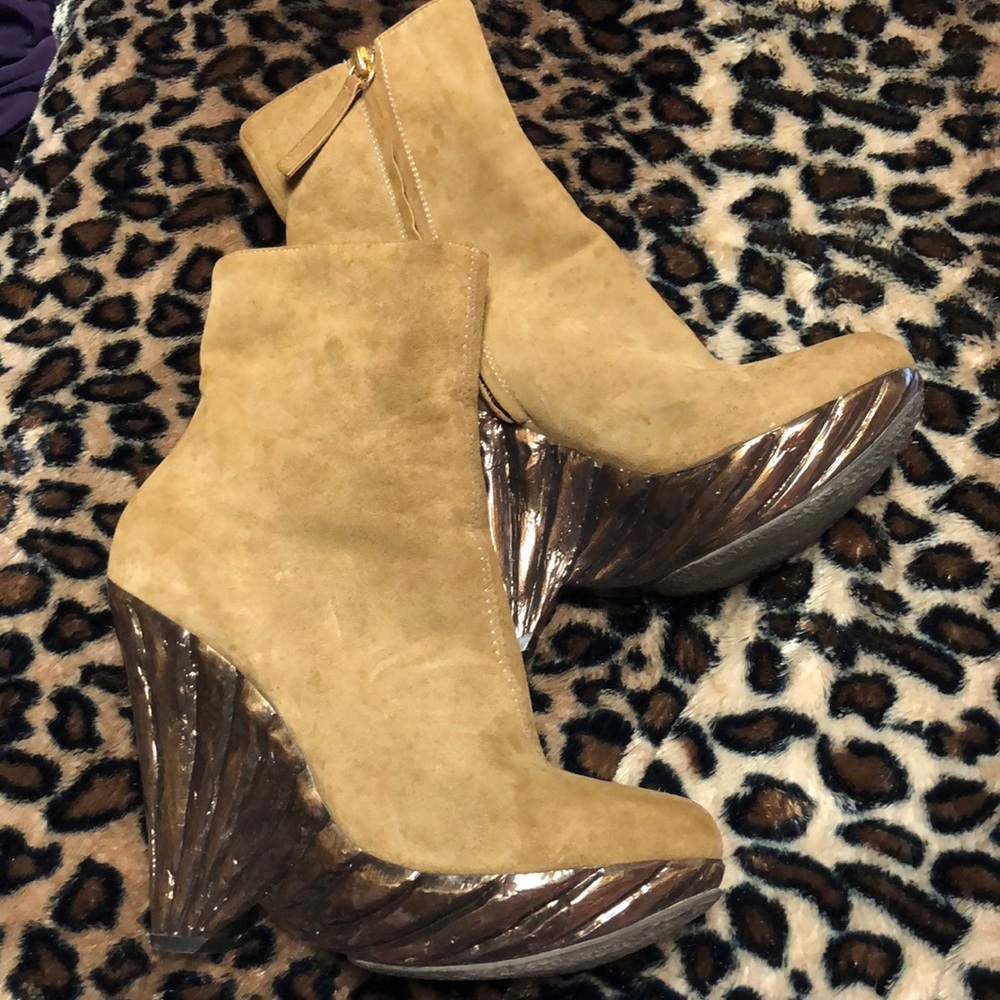 Giuseppe Zanotti suede boots LIMITED EDITION